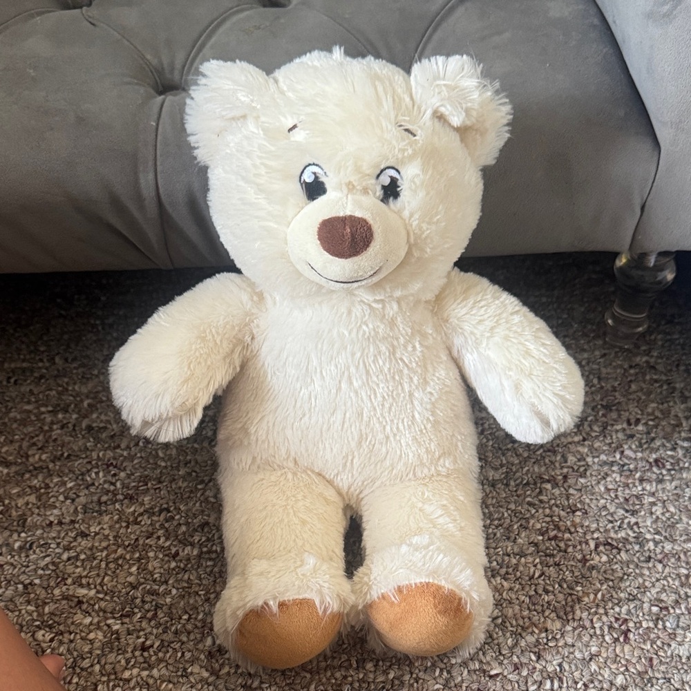 Plush Cream Teddy Bear Toy